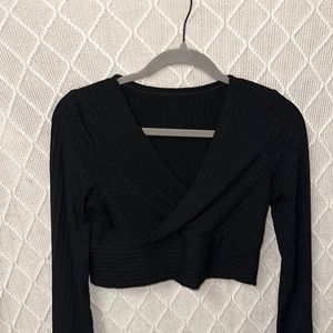 Black crossover going out top. Great condition! $7 OBO